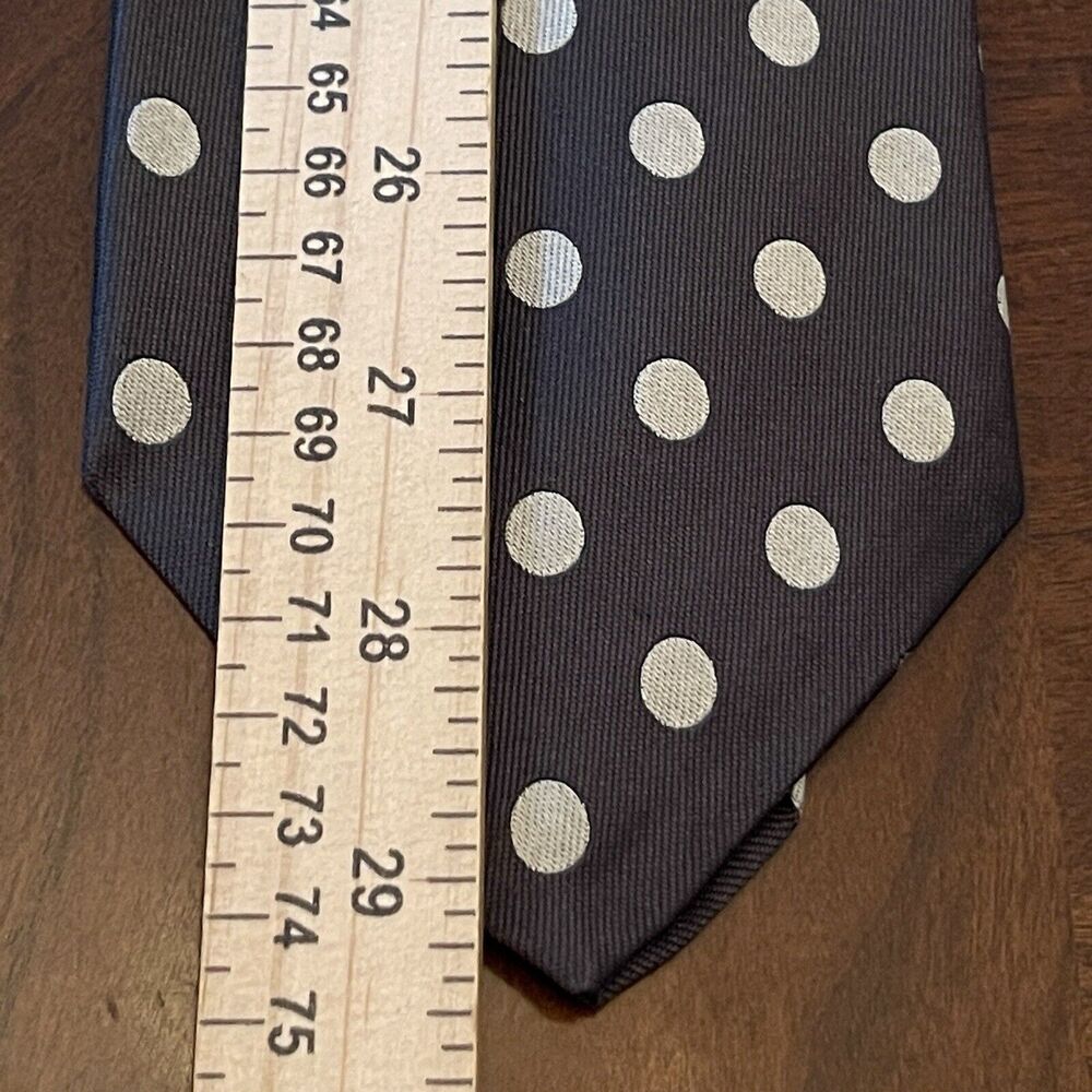 Vintage Robert Talbott Mitchell’s Of Westport Gray 100% Silk Hand Made In USA - Picture 5 of 9